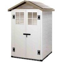 Shire Tuscany PVC Shed  4ft x 4ft