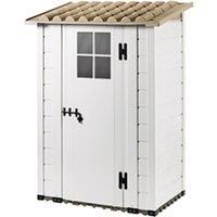 Shire Tuscany PVC Shed - 4' x 2' 8''