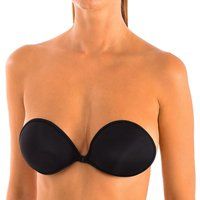 Q-En  NGR1036-NERO  women's Underwire bras in Black