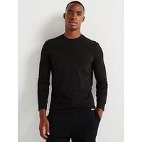 Dsquared2 Men's Long Sleeve Cotton Black White 2024