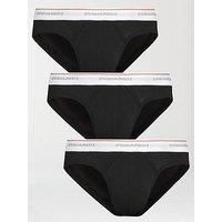 DSQUARED2 3-Pack Brief DCX300030, 001-Black, M