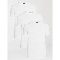Dsquared2 Dsquared 3 Pack Back Print T-Shirts - White