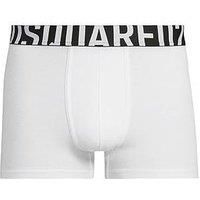 Dsquared2 Dsquared Stretch Cotton Logo Trunks - White