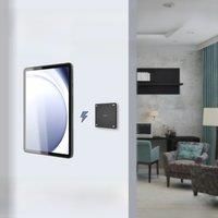 POE Wall Mount Charger for Samsung Galaxy Tab A9 | A9+ S9 Magnetic Stand, 18W Fast Wireless Charging