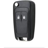 2 Button Remote Car Key Fob Case Shell For Vauxhall Opel Astra J Insignia Corsa Mokka Adam Viva Zafira B Meriva HU100 Flip Blade
