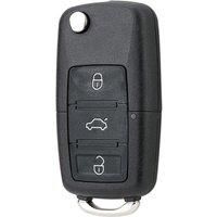 Remote Fob Flip Car Key Case 3 Button For VW Golf MK5 Polo Beetle Jetta Tiguan Caddy Skoda Octavia Superb Fabia Seat Leon Toled