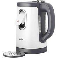 LAICA Dual Flo Electric Kettle With One-Cup Fast Boil Dispense, 1.5 Litre Capacity