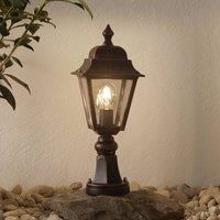 LCD Antique-style pillar light Toulouse