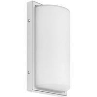 LCD 040 LED outdoor wall light, white