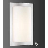 LCD LED outdoor wall light Luis with motion detector