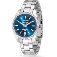 Men'S Stainless Steel Sector Watch - Silver