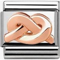 Nomination CLASSIC Rose Gold Relief Knot Charm 430106/01