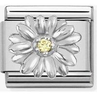 Nomination CLASSIC Composable Silver Cubic Zirconia Daisy Bracelet 030000 + 330311/13