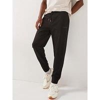 Armani Exchange 3D Ny Milan Logo Joggers - Black