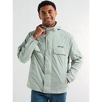 Armani Exchange Men's Lightweight Pocket Jacket, Grey