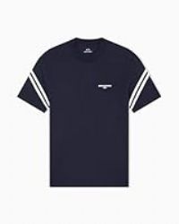 Armani Exchange Men/'s Arm Band Text Logo Tee T-Shirt, deep Navy, XXL