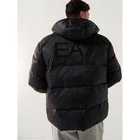 EA7 Men's Mountain Polar Jacket, Black