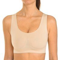 Intimidea  110590-SKIN  women's Sports bras in Beige