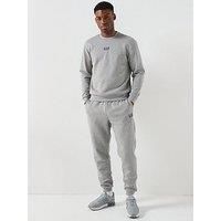 Ea7 Emporio Armani Core Id Crew Sweat Tracksuit - Grey