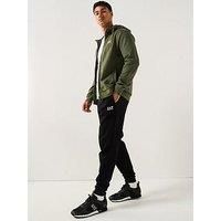 Ea7 Emporio Armani Train Core Id Full Zip Hooded Tracksuit - Green