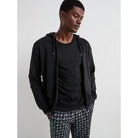Man/'s Basic Terry Bermuda Short Black XL