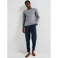 Emporio Armani Men's Pigiama Long Pyjama Set, Multicoloured