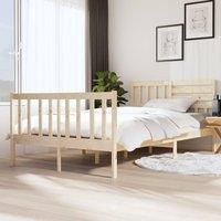 Bed Frame Solid Wood 120x200 cm