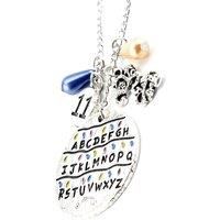 White Gold Plated Heart Shaped Natural Diamond Pendant