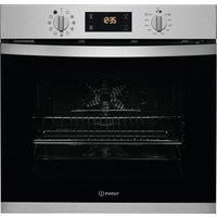 Indesit IFW3841PIX Multifunction Electric Builtin Single Oven With Pyrolytic Cleaning  Stainless Steel