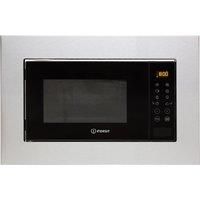 Indesit MWI120GXUK Integrated Microwave Oven in Stainless Steel