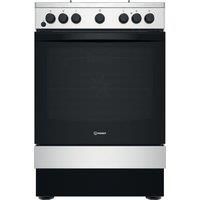 Indesit IS67G5PHX 60cm Single Oven Gas Cooker in St Steel 69 Litre