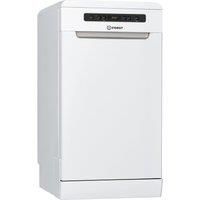 Indesit DSFO3T224ZUKN 10 Place Slimline Freestanding Dishwasher  White