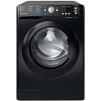 Indesit Bwa81684Xkukn 8Kg Load, 1600Rpm Spin Washing Machine - Black
