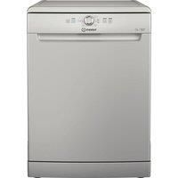 Indesit D2F HK26 S UK Dishwasher - Silver - 14 Place Settings - Freestanding