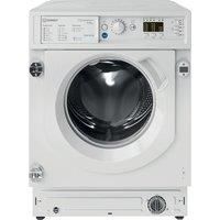 Indesit Push & Go 7kg Wash 5kg Dry 1400rpm Integrated Washer Dryer BIWDIL75148UK