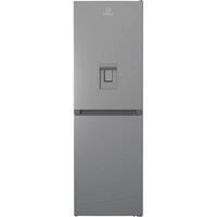 Indesit IBTNF60182SA 60cm Frost Free Fridge Freezer Silver Water Dispe