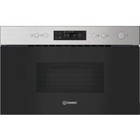 Indesit IM K12 XUK 700 Watt 22 Litres Built In Microwave Stainless Steel