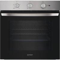 Indesit IO 232H X UK Built In 60cm Electric Single Oven Stainless Steel A