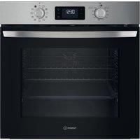 Indesit IO 278P1 X UK Turn&Go Built In 60cm Electric Single Oven Stainless