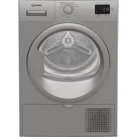 Indesit C YD 92D SS UK Heat Pump Tumble Dryer 9 Kg Silver A+ Rated