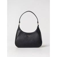 Crescent Shoulder Bag Magnetic Closure- Black Mini Bags