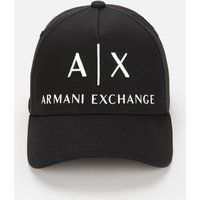 Armani Exchange Large Logo Baseball Cap - Black