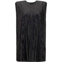 Golden Goose Women's Sequin Mini Velvet Dress - Black | Size: 42