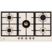 Bertazzoni P905CHERAG Heritage Series Built In 89cm 5 Burners Ivory / Gold Gas