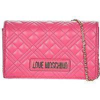 Love Moschino crossbody bags women lettering logo JC4079PP1ILA0615 Fuxia medium