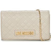 Love Moschino Borsa Quilted Faux Leather Crossbody Bag