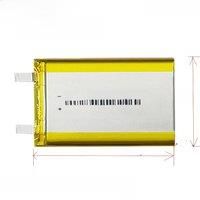 1-12PCS 3.7V Polymer Lithium LiPo Batteries For DIY Mp3 MP4 MP5 GPS PSP mobile PAD MID DVD Power bank PC 4000mAh 8*50*80mm