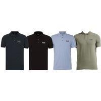 Men'S Emporio Armani Ea7 Polo T-Shirt - 4 Colours & 4 Sizes