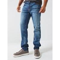 Diesel D-Vyl Slim Straight Fit Jeans- Blue