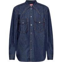 Dark Blue Denim Shirt